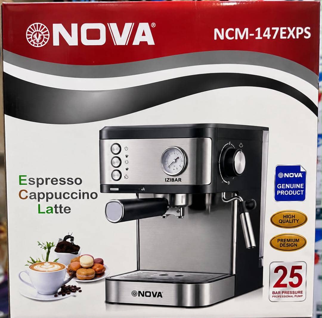 اسپرسوساز نوا مدل NCM-147EXPS با فشار بخار 25